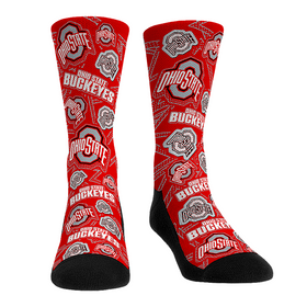 Rock 'Em Socks Ohio State Buckeyes - Microdot All-Over