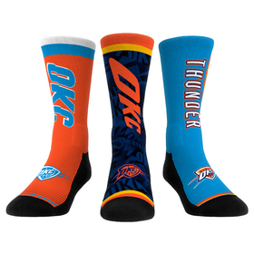 Rock 'Em Socks Oklahoma City Thunder - Ultimate Jersey - 3-Pack