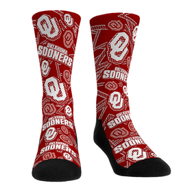 Rock 'Em Socks Oklahoma Sooners - Microdot All-Over