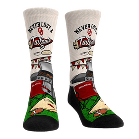 Rock 'Em Socks Oklahoma Sooners - Never Lost a Tailgate