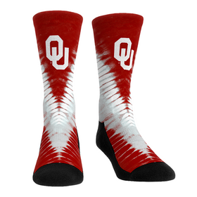 Rock 'Em Socks Oklahoma Sooners - V Shape Tie Dye