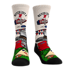 Rock 'Em Socks Ole Miss Rebels - Never Lost a Tailgate