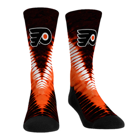 Rock 'Em Socks Philadelphia Flyers - V Shape Tie Dye
