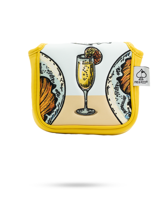 Pins and Aces Mimosa - Mallet Putter Cover