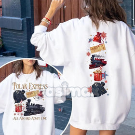 Polar Express Believe Double-Sided Sweatshirt