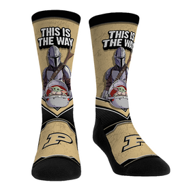 Rock 'Em Socks Purdue Boilermakers - Star Wars - This Is The Way