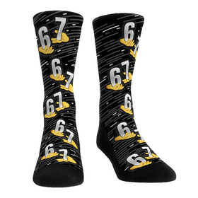 Rock 'Em Socks Six Seven (Black)