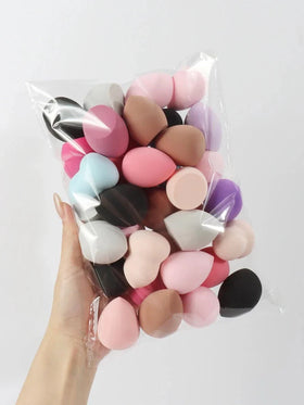 Beauty Sponge Set - Foundation Mixing Puffs 6-60 Pieces