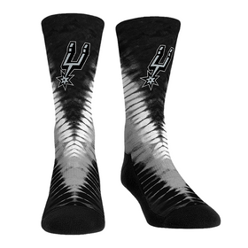 Rock 'Em Socks San Antonio Spurs - V Shape Tie Dye