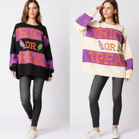 Sequin Halloween Sweatshirt for Women – Sparkly Festive Top