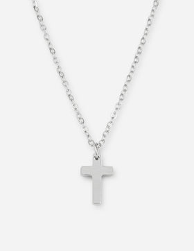 Silver Cross Necklace