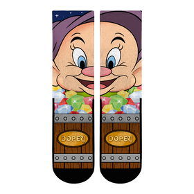 Rock 'Em Socks Snow White - Dopey - Split Face