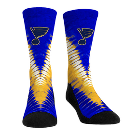 Rock 'Em Socks St. Louis Blues - V Shape Tie Dye