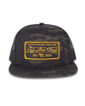 Stamped Snapback Hat