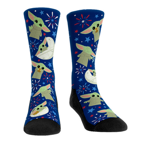 Rock 'Em Socks Grogu Firework All-Over
