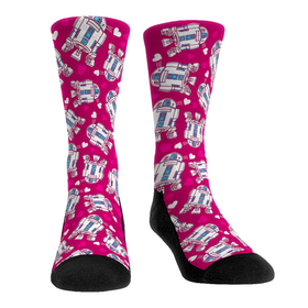 Rock 'Em Socks R2-D2 Hearts All-Over