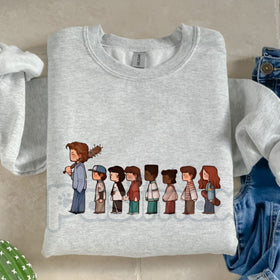 Stranger Steve and Seven Dwarfs Shirt Sweatshirt | Funny Stranger Things Disney Mashup Jumper | Steve Harrington Pop Culture Gift