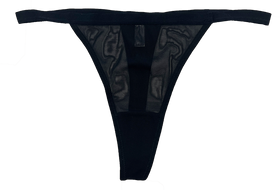 Mesh Thong with Elastic Waist, XS-2X - Buy More Save More