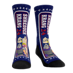 Rock 'Em Socks Shredder & Krang - Running Mates