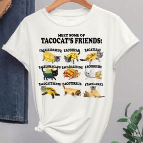 Tacocat and Friends T-Shirt