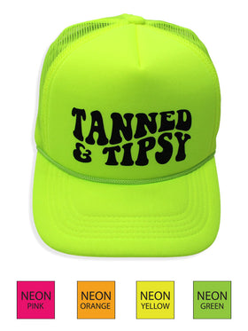 Tanned & Tipsy Trucker Hat