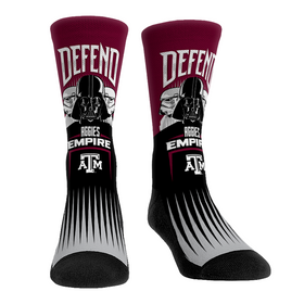 Rock 'Em Socks Texas A&M Aggies - Star Wars - Defend The Empire