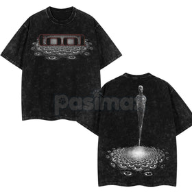 Tool Band 'Convex Spectre' Retro Unisex Acid Washed T-Shirt – Vintage Rock Band Graphic Tee