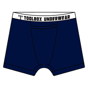 Toolbox Underwear - The Classic Solid Briefs - Navy