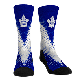 Rock 'Em Socks Toronto Maple Leafs - V Shape Tie Dye