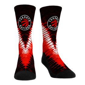 Rock 'Em Socks Toronto Raptors - V Shape Tie Dye