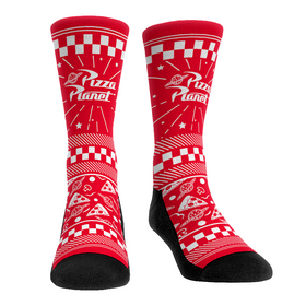 Rock 'Em Socks Pizza Planet (Red)