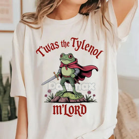 "Twas the Tylenol M'lord" Funny Anti RFK Jr. Frog Liberal Meme shirt