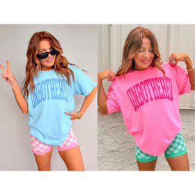 "Unbothered" Minimalist Graphic Tee – Premium 100% Cotton Streetwear Statement Shirt, Aesthetic High-Confidence Slogan Top, Soft Lived-In Heavyweight Casual Apparel, Made in USA