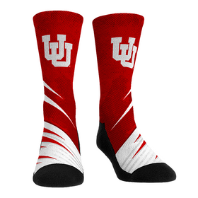 Rock 'Em Socks Utah Utes - Slash Slant