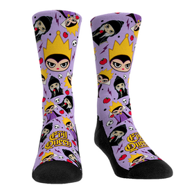 Rock 'Em Socks Disney Villains - Evil Queen - Chibi All-Over