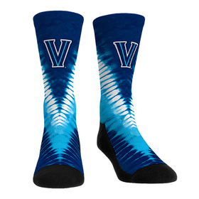Rock 'Em Socks Villanova Wildcats - V Shape Tie Dye