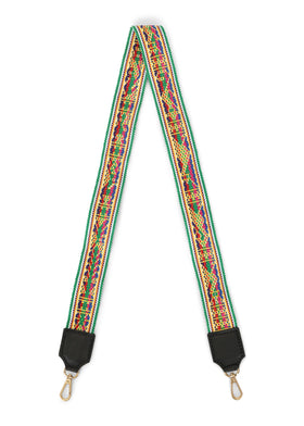 Aztec Strap Green Multi Color