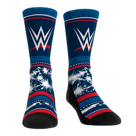Rock 'Em Socks WWE - Patriotic Stripes