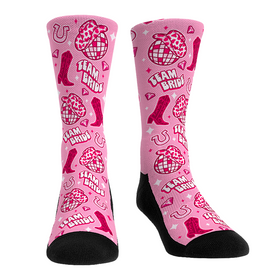 Rock 'Em Socks Disco Cowgirl Bride