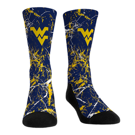 Rock 'Em Socks West Virginia Mountaineers - Cracked Marble