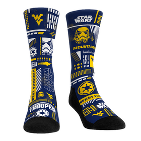 West Virginia Mountaineers - Star Wars - Stormtrooper Pattern