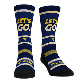 Rock 'Em Socks West Virginia Mountaineers - Let's Go