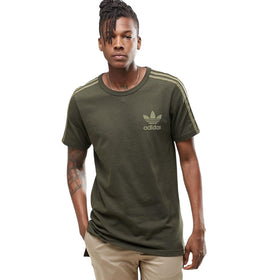 adidas Mens Adicolor Fashion Tee - Night Cargo