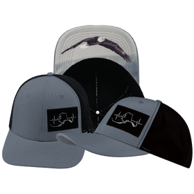 Alaska Baseball Hat — Gray Blue / Black
