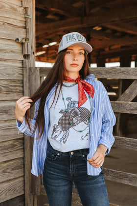 Armadillo Rodeo Graphic Tee