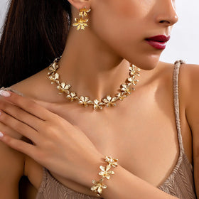 Mariam's Collection Artisan Floral Coordinating Jewelry Set (MAC326)