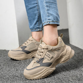 Lightweight Breathable Anti-Smash Work Shoes – Women's Safety Sneakers