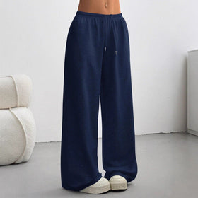 Minimalist Straight-Leg Drawstring Sweatpants – 6 Colors, S–2XL