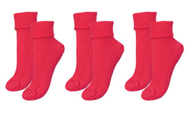 tittimitti® 100% Organic Combed Cotton Luxury Women's Socks 3-Pack. Made in Italy.