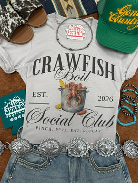 Crawfish Boil Social Club Graphic Tee